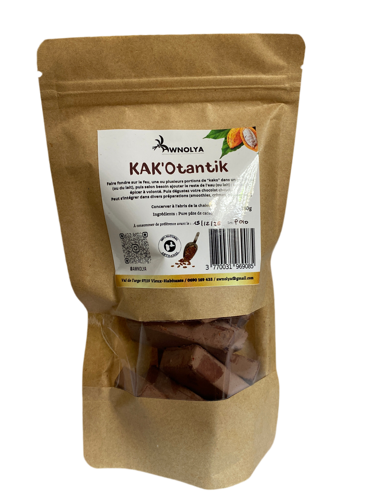 Pure Pate de cacao (Portion)