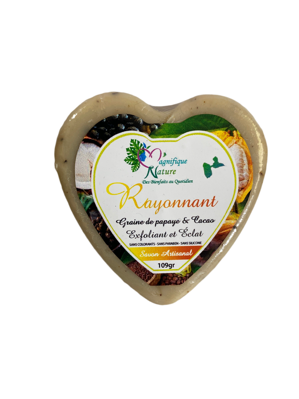 Savon Rayonnant Papaye et Cacao