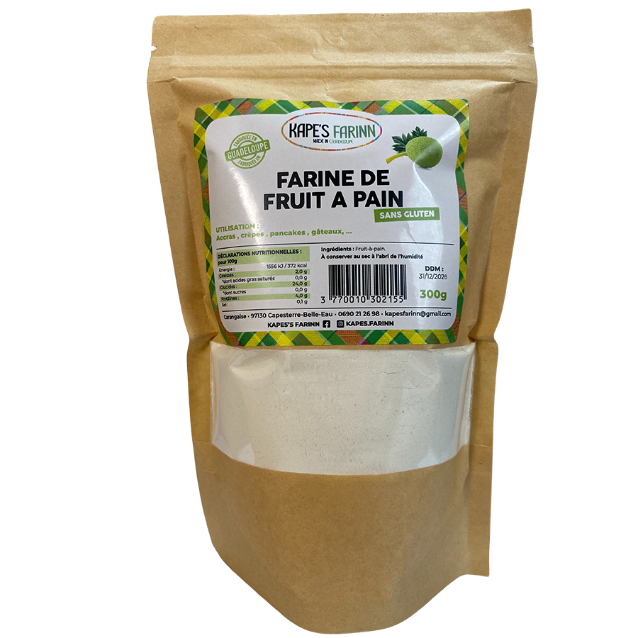 Farine de fruit à pain