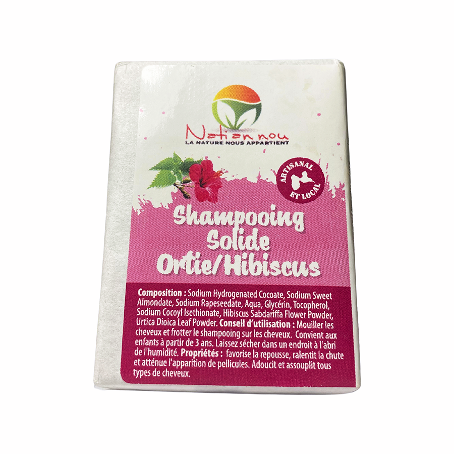 Shampooing solide Ortie /Hibiscus