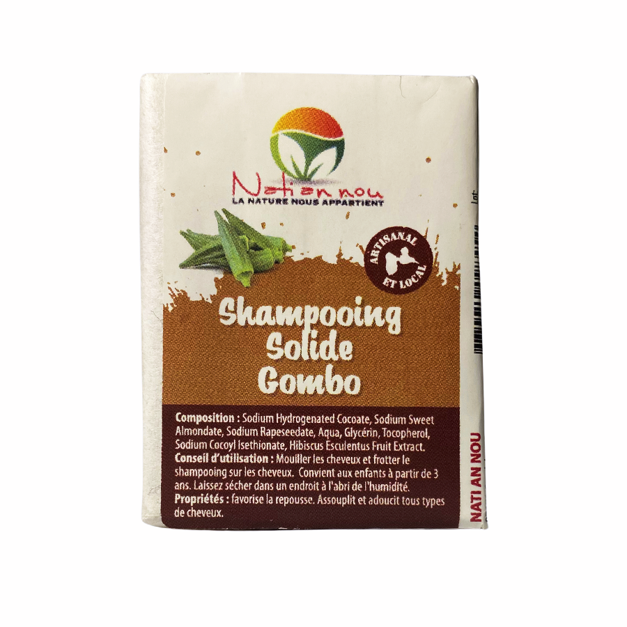 Shampooing solide gombo