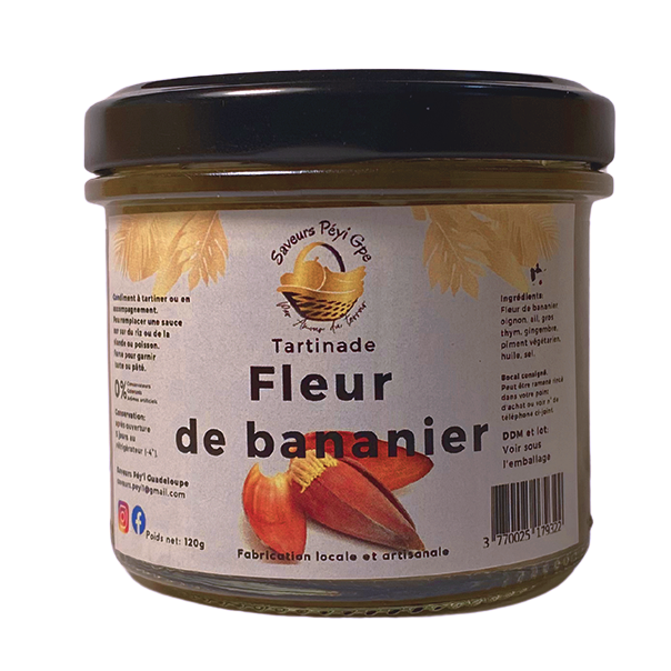 Tartinade Fleur de bananier