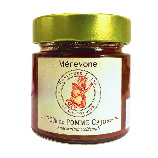 Confiture pomme cajou Mèrevone
