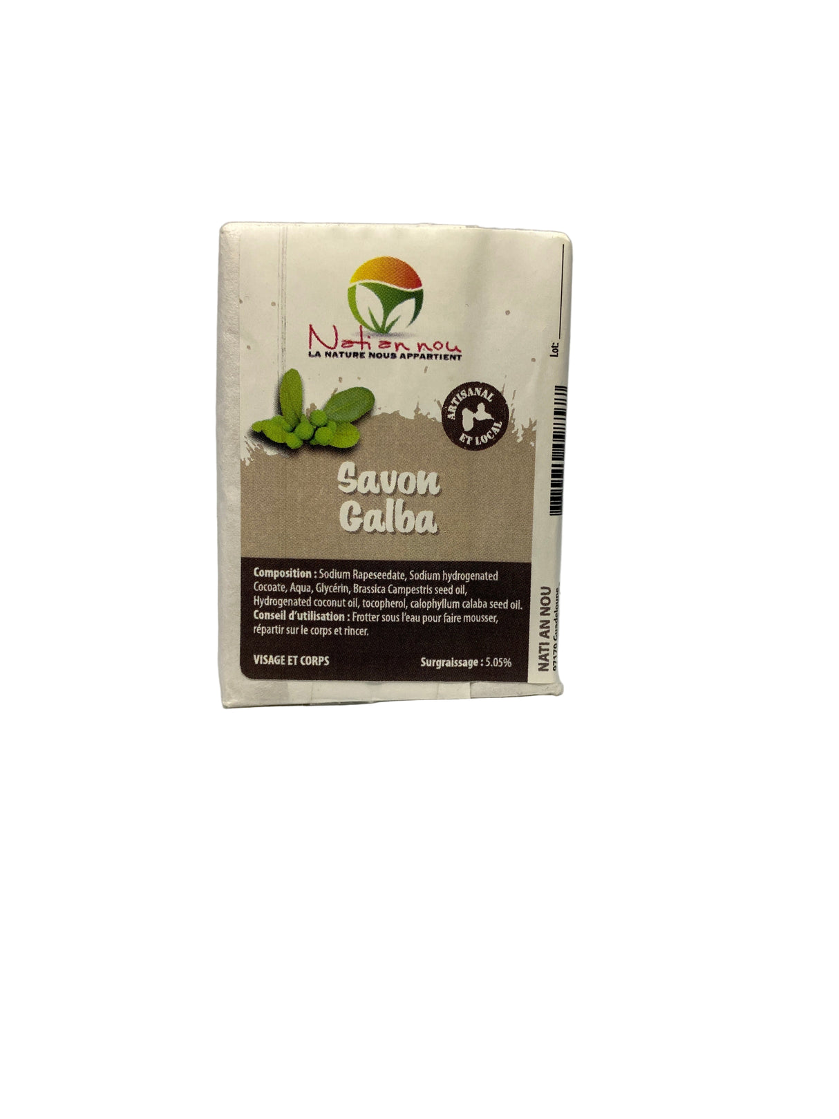 Savon solide Galba