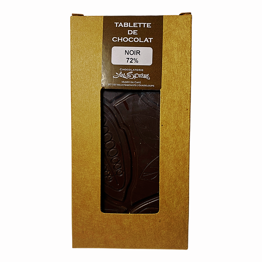 Tablette chocolat noir 72%