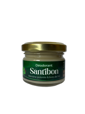 Déodorant SANTIBON Menthe poivrée et Bois de d'hô 70ml
