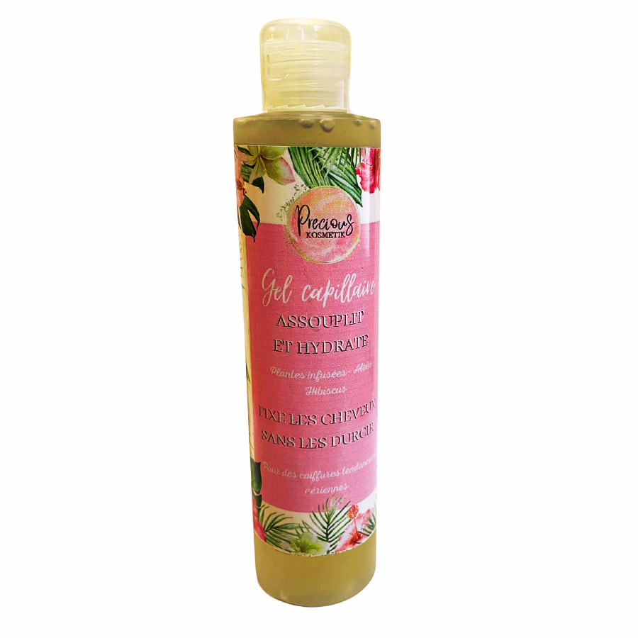 Gel capillaire Plantes infusées/Hibiscus/Aloes 250ml