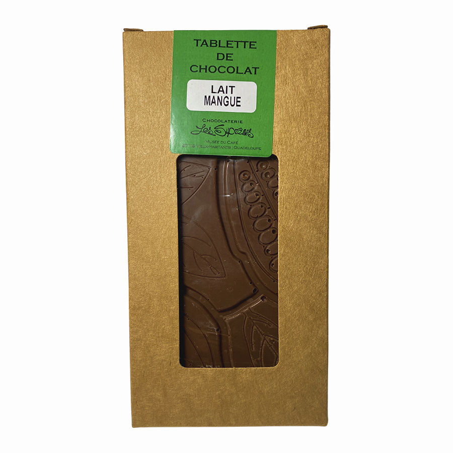 Tablette chocolat au lait mangue
