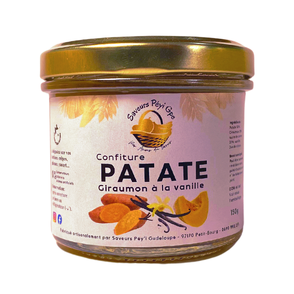 Confiture Patate douce/Giraumon Vanille